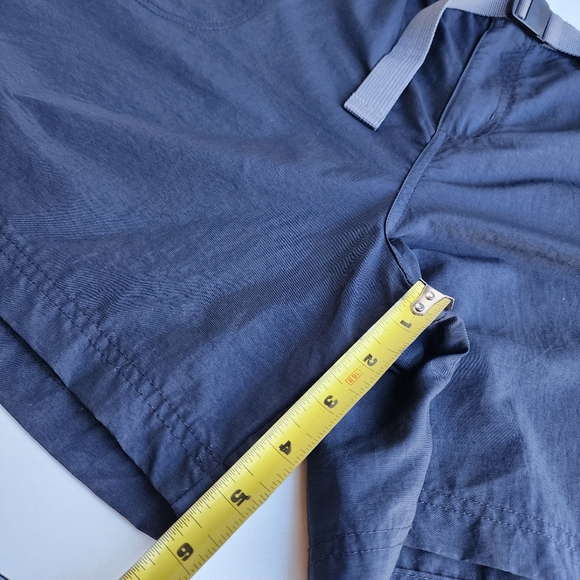 Columbia Belted Active Outdoor Trail Hiking Camping Shorts Charcoal Gray Mens 3X - Picture 4 of 10